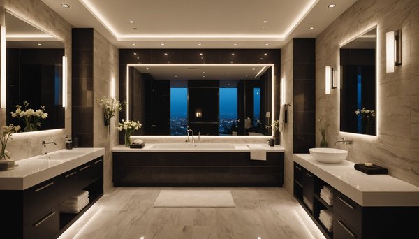 L'art de l'éclairage dans une salle de bain