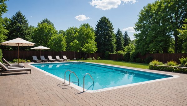 Se protéger des regards avec une piscine extérieure